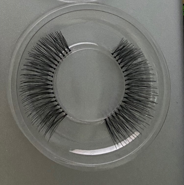 Full natural clear band lashes