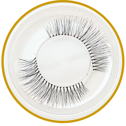 Ava - Invisible / Clear Band Strip Lashes