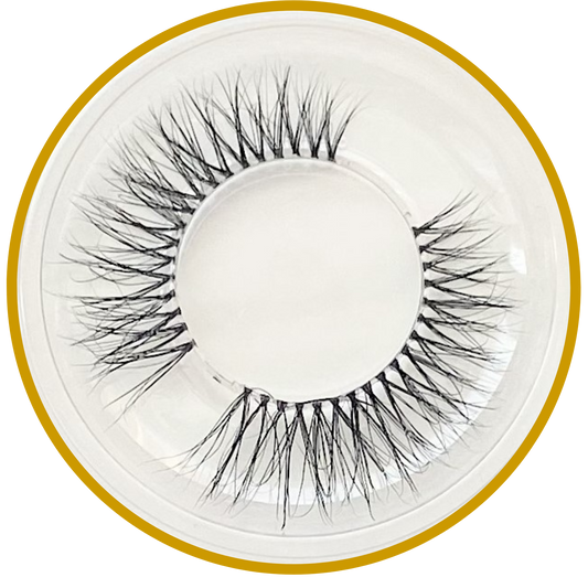 Butterfly Barbie - Invisible / Clear Band Strip Lashes